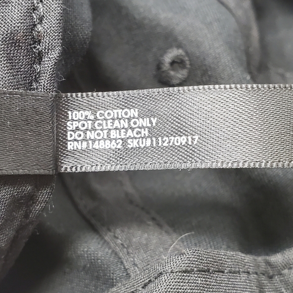 NWT TORRID BLACK SASSY "CAN YOU NOT" BOW TIE BASEBALL HAT WOMEN OS 100% COTTON - Picture 11 of 12